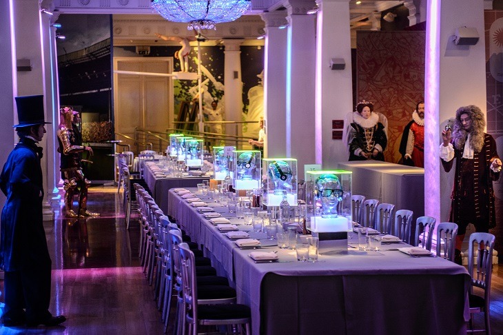 Bar Mitzvah Dining Table Setting