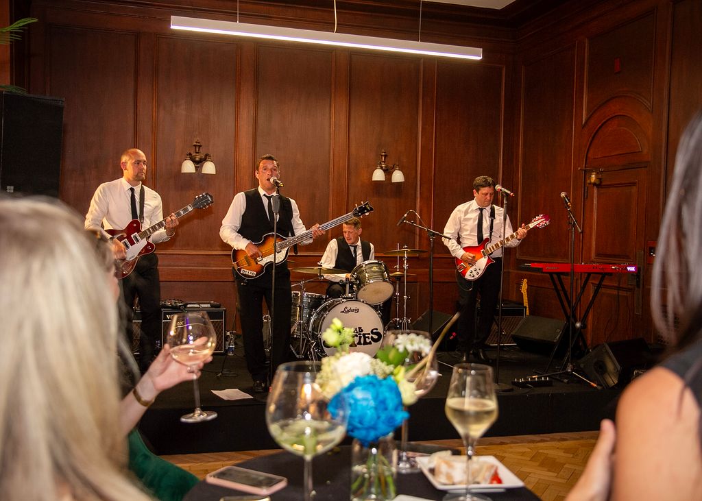 Band Performing in The Riverside Rooms